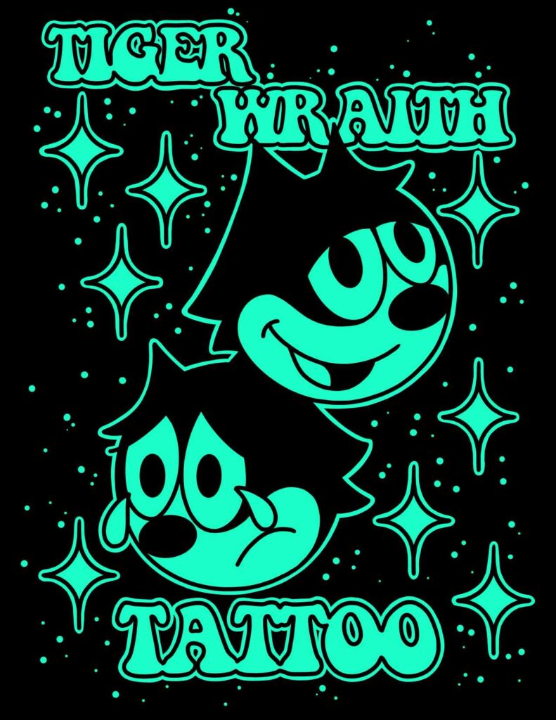 Tiger Wraith Tattoo Logo